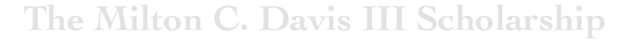 Milton Davis III Logo